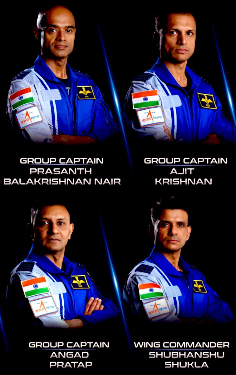 short, smelly, brown, curry eating, uncultured, inept, scammer, endian astronauts gearing up for space travel.

handsome, well-built, tall, cultured, steak eating, intelligent studs, can watch it live from their clean countries.

#GaganyaanMission #ISRO 🧑‍🚀🚀💪