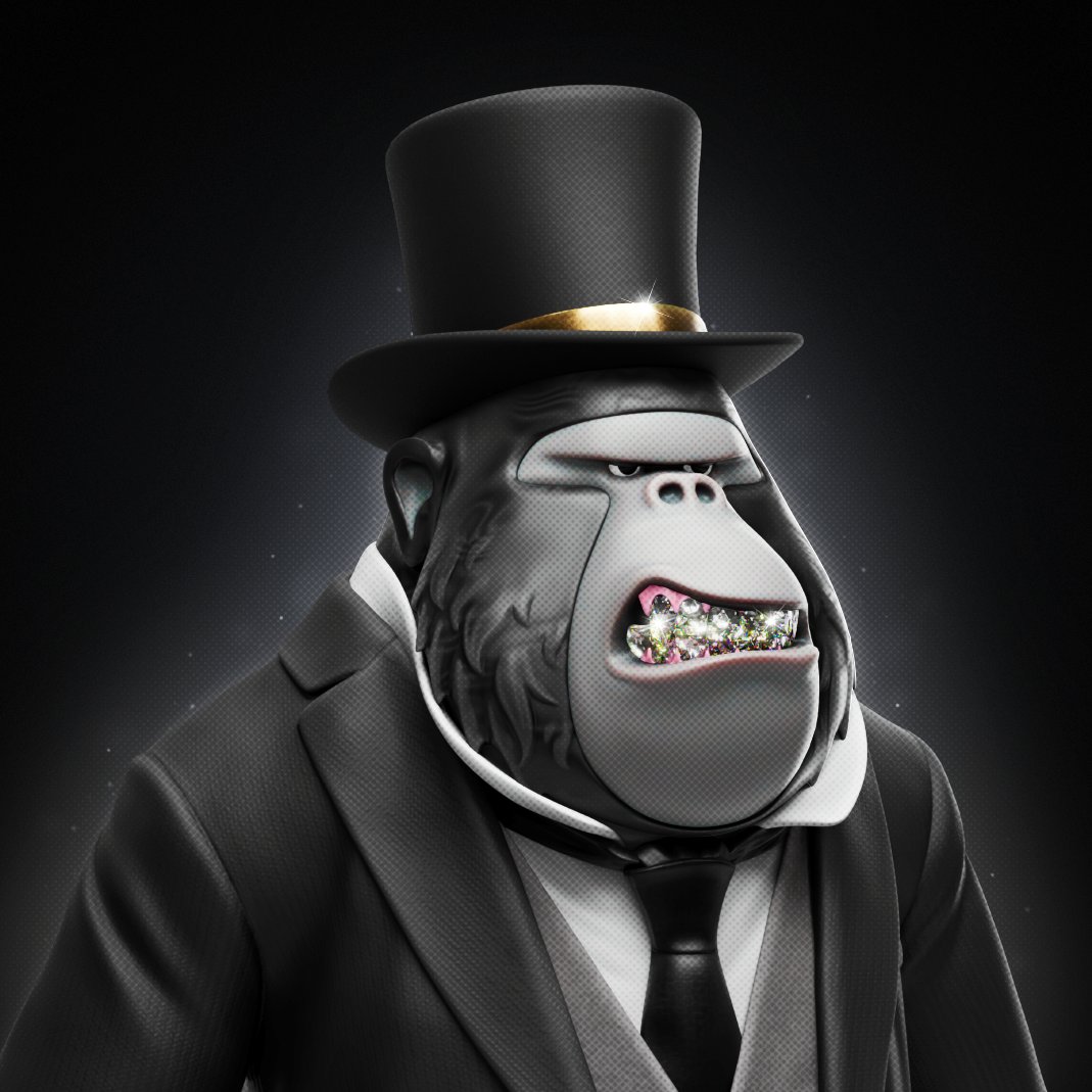 DegenApeAcademy's tweet photo. His name's Jaws. He kills people. https://t.co/r0VzqkRdFP