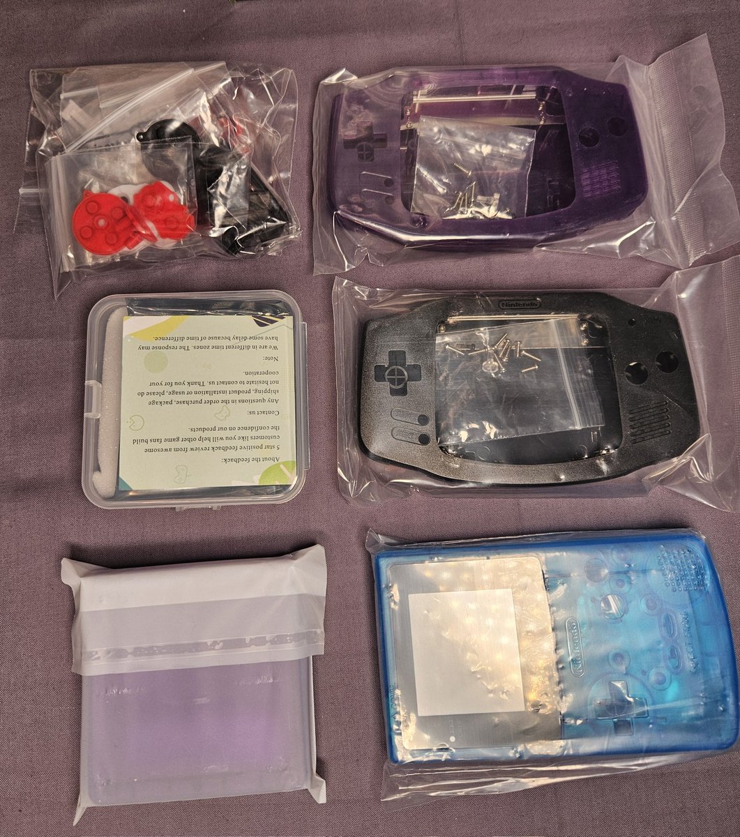 I'm moving into the custom #Gameboy realm. Really excited to see the final products!!