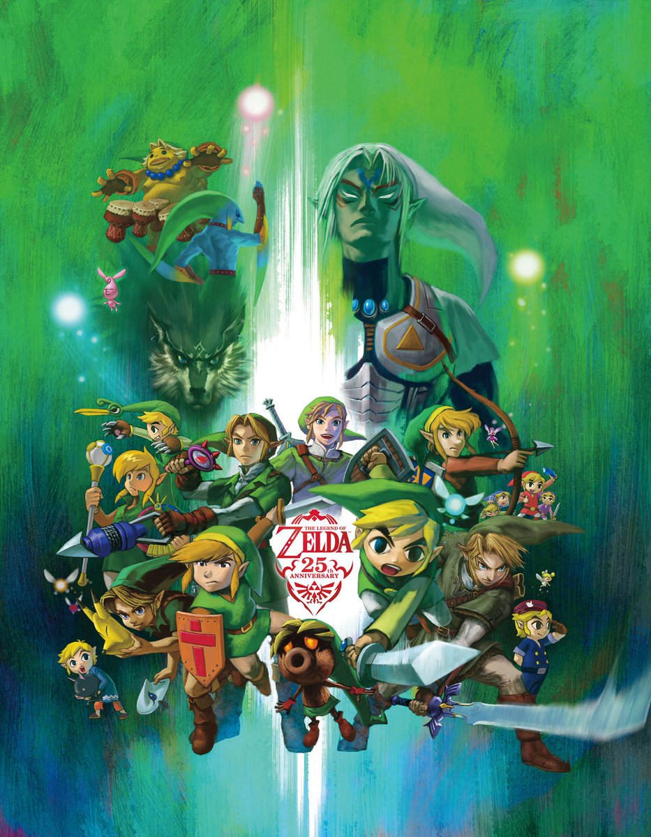 Official art | The Legend of Zelda: 25th Anniversary