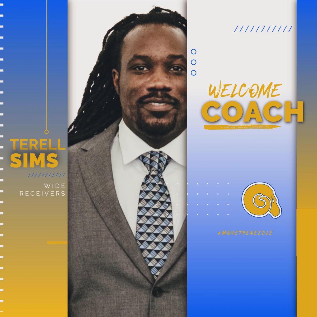 Terell Sims (@terellsims) on Twitter photo Excited to join The Albany State University Staff <a href="/ASUGoldenRamsFB/">Albany State Football</a> #MoveTheNeedle Excited to join The Albany State University Staff <a href="/ASUGoldenRamsFB/">Albany State Football</a> #MoveTheNeedle