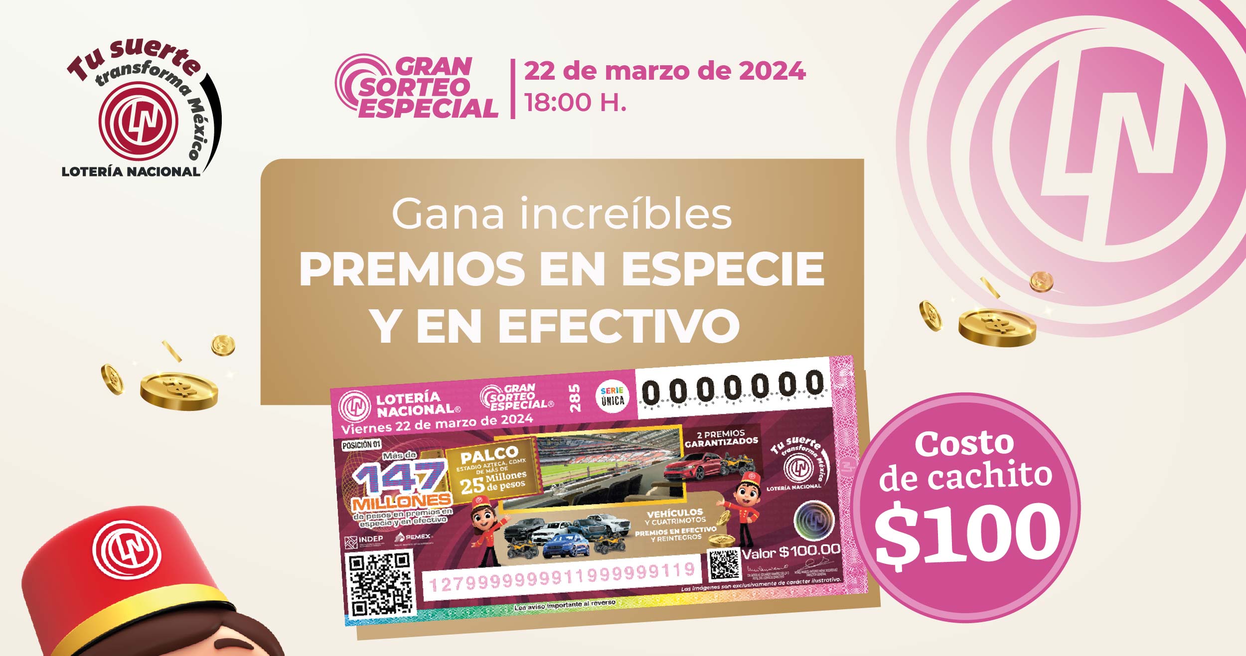 Increíbles premios de lotería en español