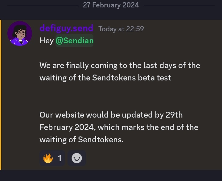 sendtokens's tweet image. 