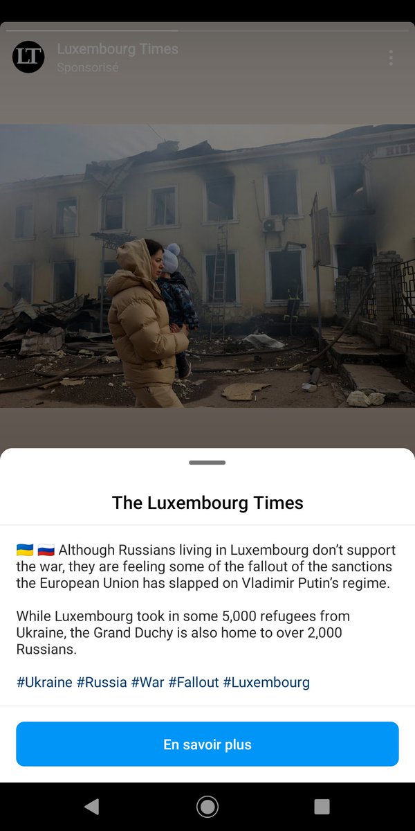 Le Luxembourg Times est un journal pro-russe dont on peut légitimement interroger l'origine du financement. #Ukraine #SupportUkraine #RussiaIsATerroristState #Luxembourg #ingérences #foreignInfluence and russian #victimization