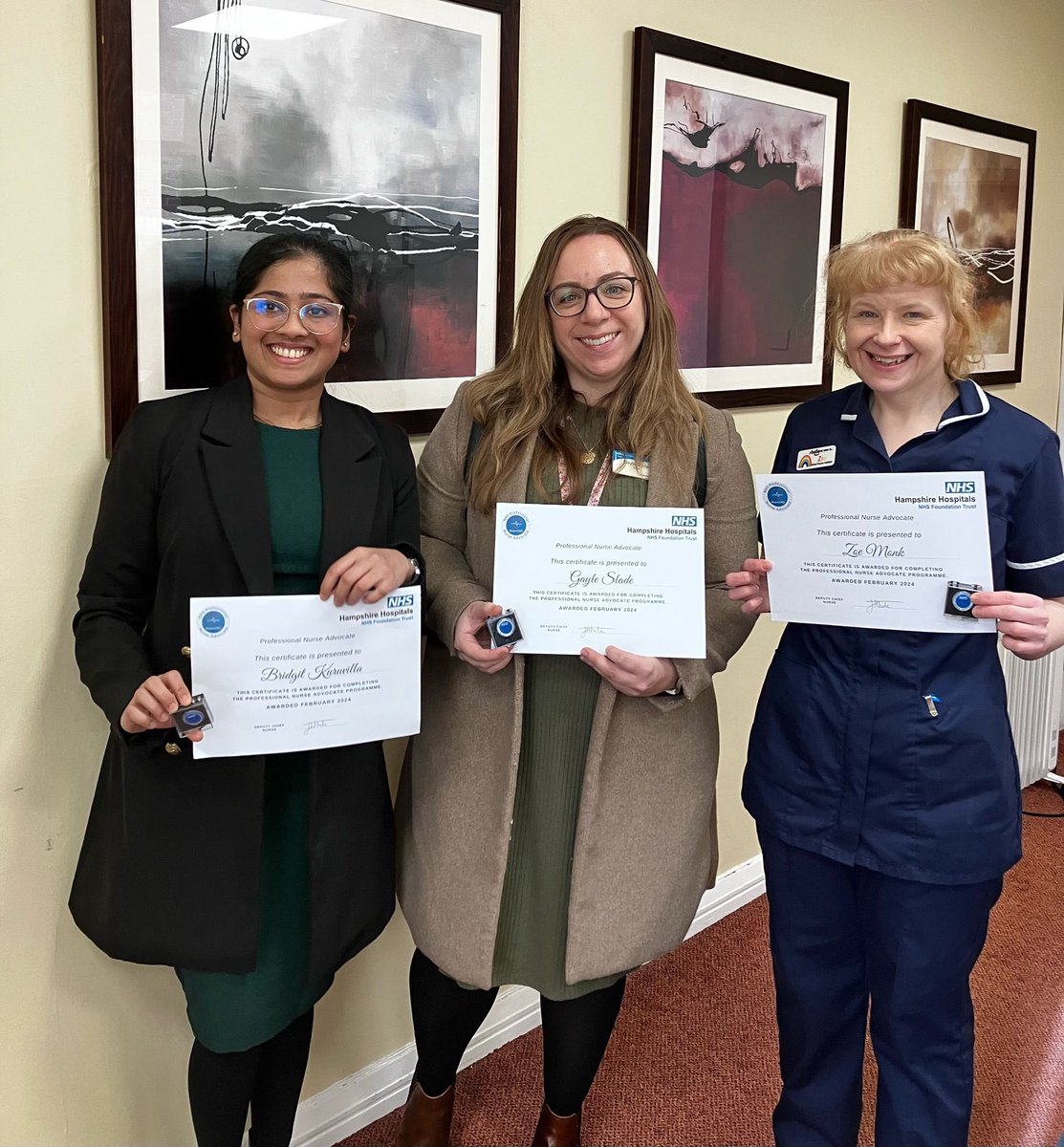 Julia Lake RN (@julake10) on Twitter photo Congratulations to our new PNA’s fantastic achievement. Supporting retention #peoplepromise <a href="/HHFTCNO/">Hampshire Hospitals Chief Nurse Office</a> @samantha_lungu #PNA #clinicalsupervision Congratulations to our new PNA’s fantastic achievement. Supporting retention #peoplepromise <a href="/HHFTCNO/">Hampshire Hospitals Chief Nurse Office</a> @samantha_lungu #PNA #clinicalsupervision
