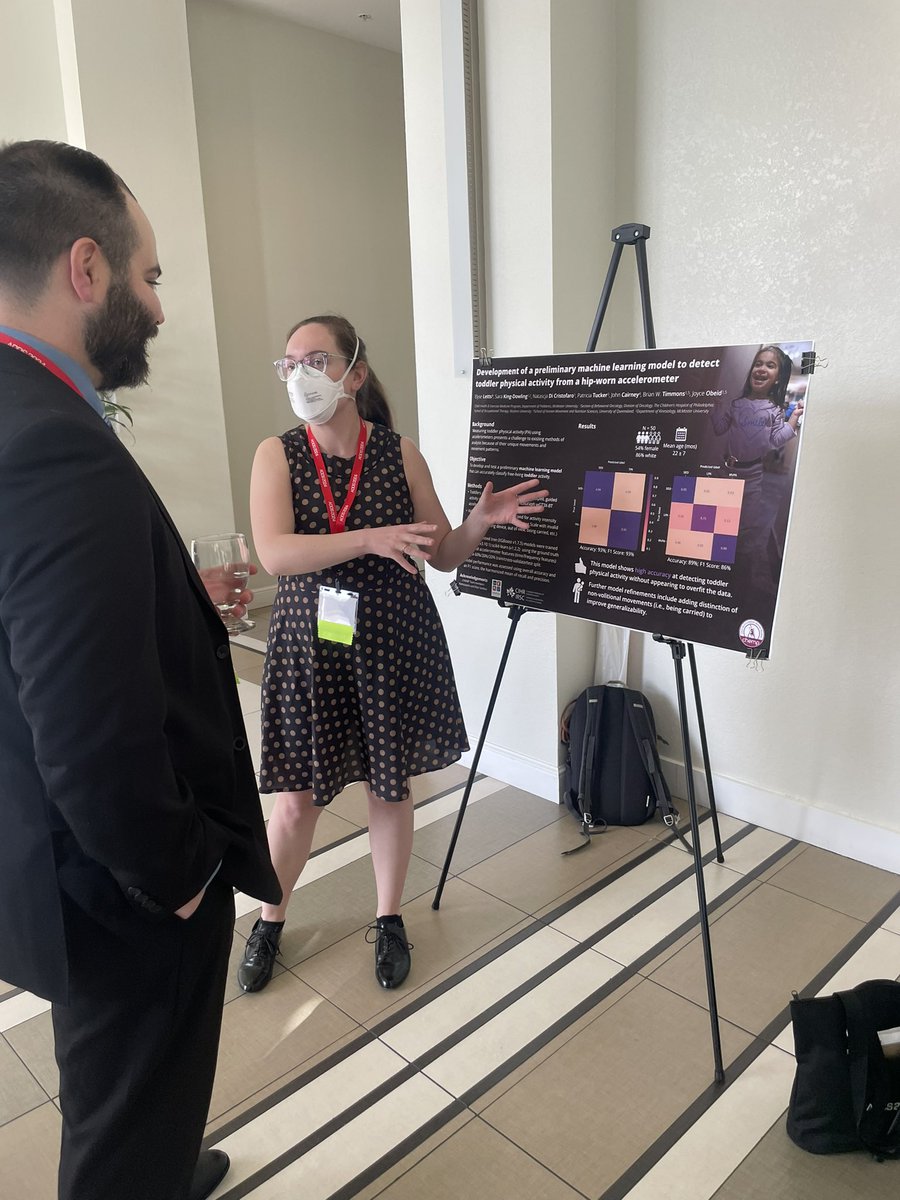 Sara King-Dowling, PhD (@skdowling) on Twitter photo Some exciting and impressive preliminary results from the <a href="/CHEMPLab/">CHEMP Lab</a> iPLAY study. <a href="/ElyseLetts/">Elyse Letts</a> has developed a machine learning model that accurately classifies free-living activity in toddlers! <a href="/actigraph/">ActiGraph</a> #ADDS2024 <a href="/ObeidJ/">Joyce Obeid</a> Some exciting and impressive preliminary results from the <a href="/CHEMPLab/">CHEMP Lab</a> iPLAY study. <a href="/ElyseLetts/">Elyse Letts</a> has developed a machine learning model that accurately classifies free-living activity in toddlers! <a href="/actigraph/">ActiGraph</a> #ADDS2024 <a href="/ObeidJ/">Joyce Obeid</a>