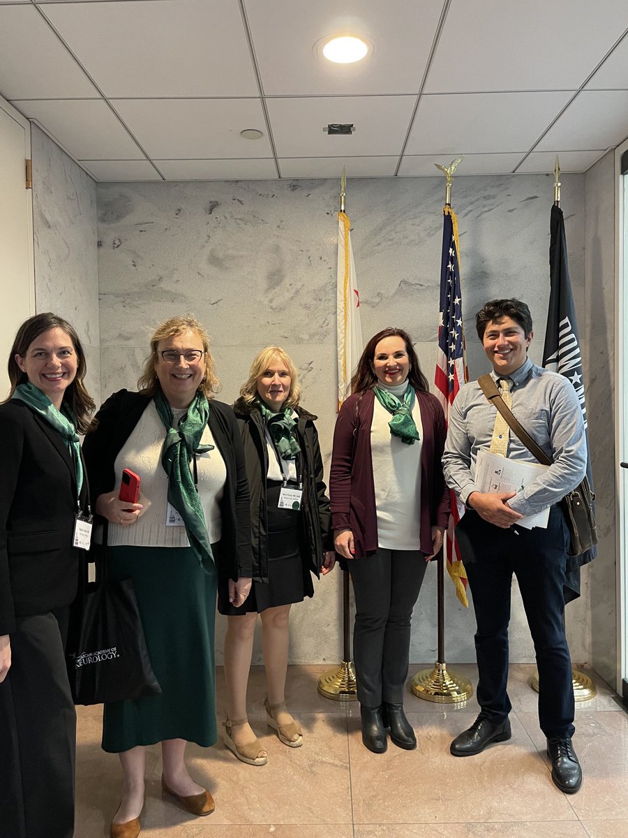 Thank you ⁦@Senlaphonza⁩ Aaron Sanchez for meeting with us to discuss #Neurologic #NOH24 issues #access to care #research ⁦@AANmember⁩ #AANAdvocacy 🧠 ⁦@WNGtweets⁩ #HOH2024 ⁦@miles4migraine⁩ ⁦@AHDAorg⁩