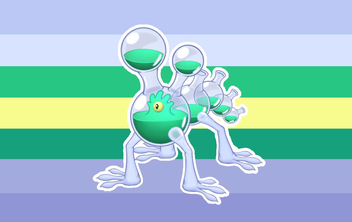 SOMETHINGLAKE's tweet photo. FLASQUECHARIC
a #xenogender related to Flasque from My Singing Monsters!
(coined by me!)
#xenogenders #xenictwt #xenotwt #flagtwt https://t.co/luX7b7x1dV