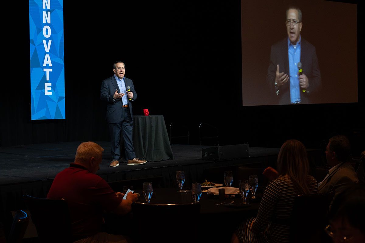 NCTCtweets's tweet image. Happy 40 years NCTC! Thank you to our MVP sponsor @EvolutionDig for sponsoring our conference lunch today and to Vegas magician Robb Weinstock for an entertaining show.