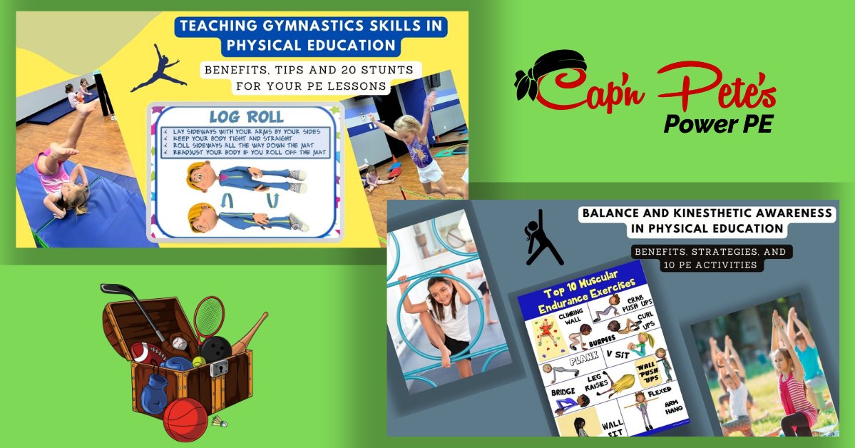 🤸‍♀️Elevate your PE curriculum with GYMNASTICS and BALANCE! Check out these 2 PE articles: 1️⃣ Teaching Gymnastics Skills ➡ bit.ly/49UrQ8l 2️⃣ Balance & Kinesthetic Awareness ➡ bit.ly/42VBchK Snag some FREE PE resources while you are there!!🚀#PhysEd #ElemPE🌟