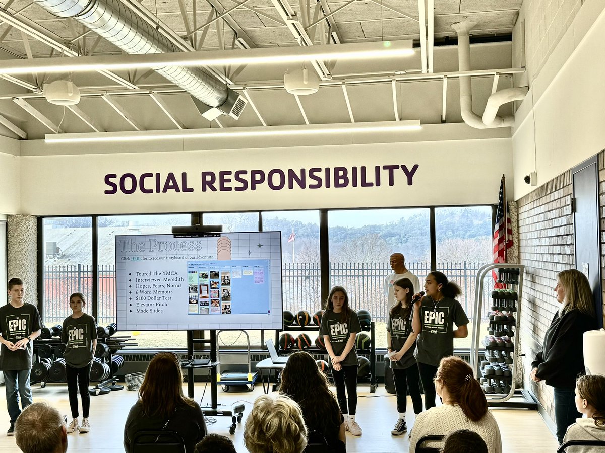 ReineckeEdu's tweet photo. Great afternoon!!  Had the pleasure of watching two separate @ghschools @OAISDfuturePREP groups do their final presentations at the YMCA and Kenzie’s Be Cafe.  The ideas were awesome and plentiful!  Thanks to the teachers and the students for their hard work. https://t.co/7k31OutVZf