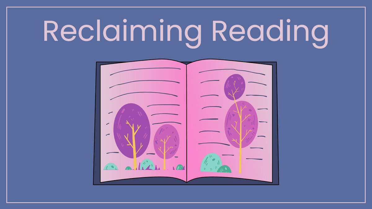 First day of our new elective: Reclaiming Reading. Will we discuss books, identify search tools, learn from authors, field trip to libraries? Yes, obvs. AND, mostly WE WILL READ. What we want. Where we want. How we want. ❤ Shout out to @misskubelik for the elective name idea!