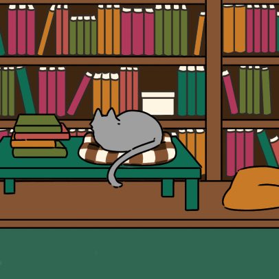 「book stack library」 illustration images(Latest)