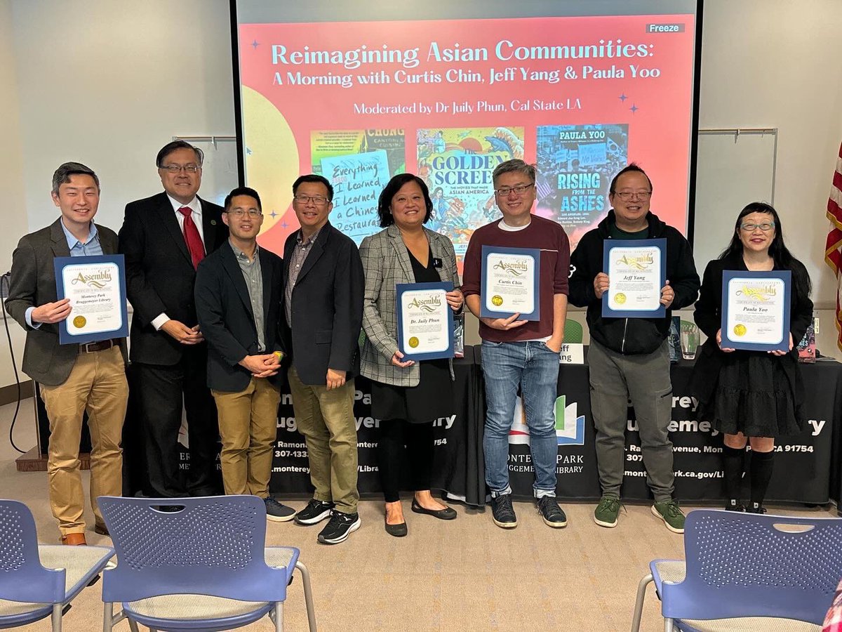 Libraries are no longer just a place for books, but a forum where meaningful conversations can take place. I was honored to join the “Reimagining Asian Communities Author Panel” last weekend. Thank you to our panel of authors and everyone who worked to make this event possible.