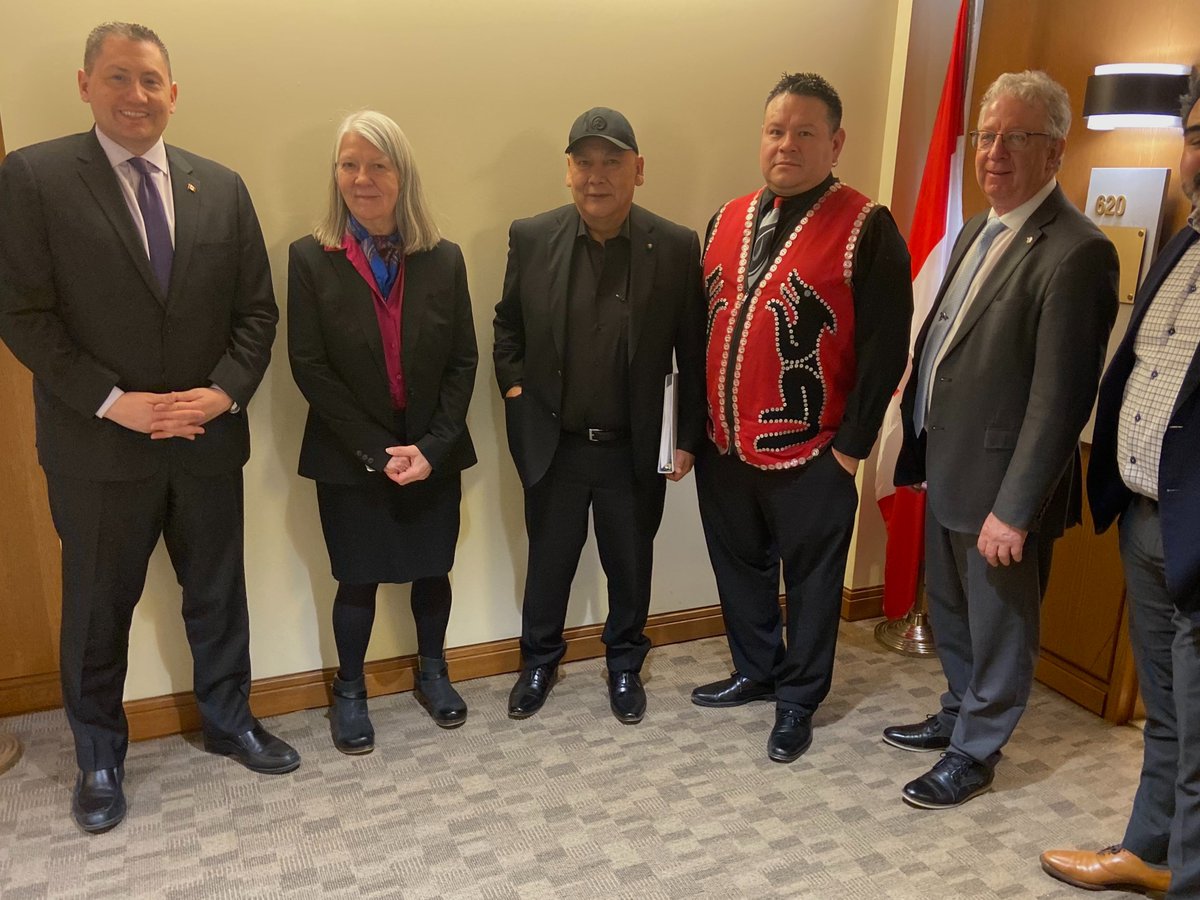 Had a productive dialogue today with <a href="/Jamie_Schmale/">Jamie Schmale</a> and <a href="/MelArnoldMP/">Mel Arnold MP</a> on the future of #aquaculture and #treatyrights. Engaging with key policymakers is vital for understanding and upholding our rights. We're committed to a sustainable and prosperous future. #GNN #Cdnpoli #BcPoli