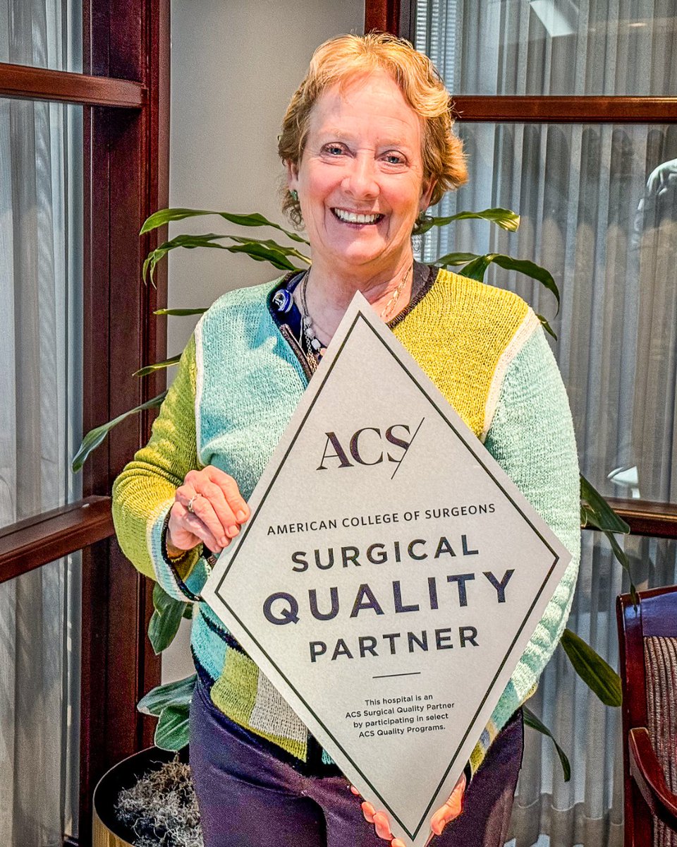 Exciting news! Atrium Health Wake Forest Baptist Medical Center earns @AmCollSurgeons (ACS) Quality Verification in bariatric, cancer, children’s & trauma surgery. High Point Medical Center also verified in bariatric & cancer surgery. Committed to optimal care #ForAll! 🏥🩺💫