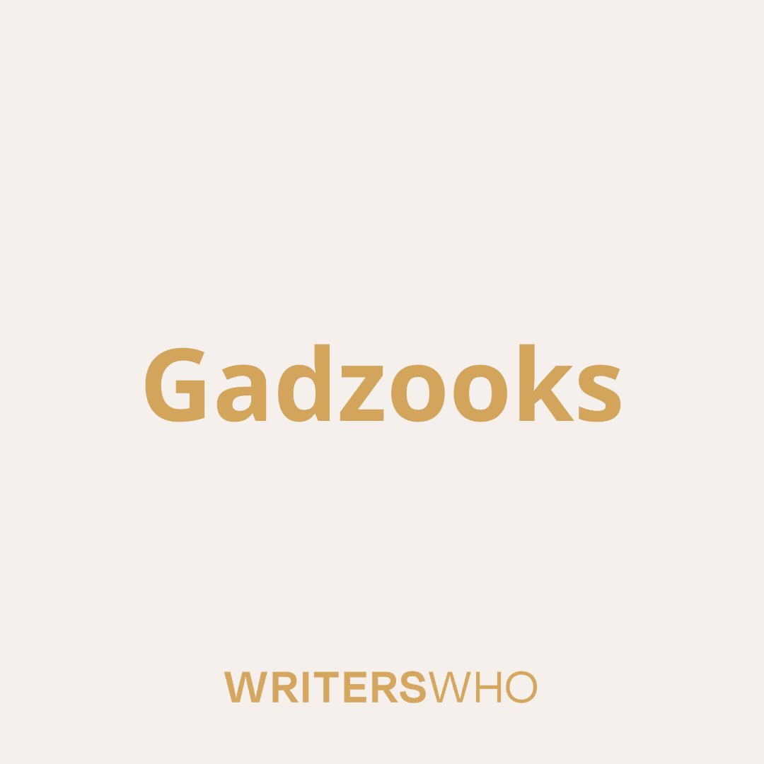 writerswhoau's tweet image. Our Wonderful Word of the Week is a lot of fun to say.  

Gadzooks — an exclamation of surprise or annoyance.  

“Gadzooks. It’s Wednesday already.” 😱😲 Comment your best use of the word below. 

#writerswho #wordoftheweek #interjection #wonderfulwords #vocabulary