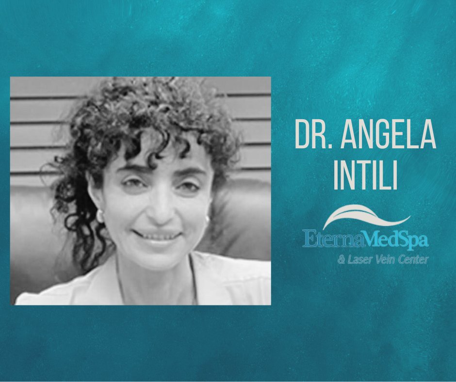 EternaMedSpa's tweet photo. Angela Intili MD, FACOG is board-certified in Obstetrics and Gynecology. She is certified in laser treatments, dermal fillers, mesotherapy, chemical peels, and sclerotherapy, and also Board Certified In Anti-Aging and Regenerative Medicine. https://t.co/fxAfsEThnE. https://t.co/RkHhb2AmeU