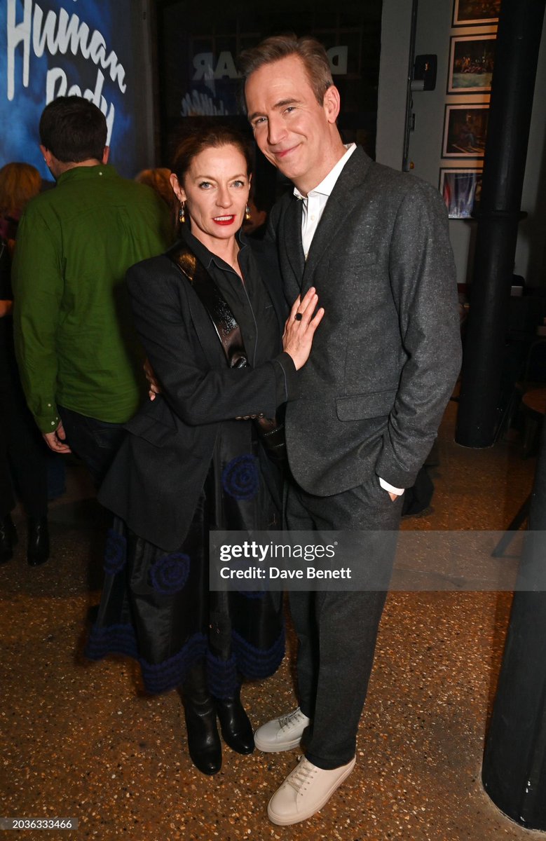 Michelle and Jack and the Press Night for The Human Body at the Donmar Warehouse #JackDavenport 

New 📸 Getty Images