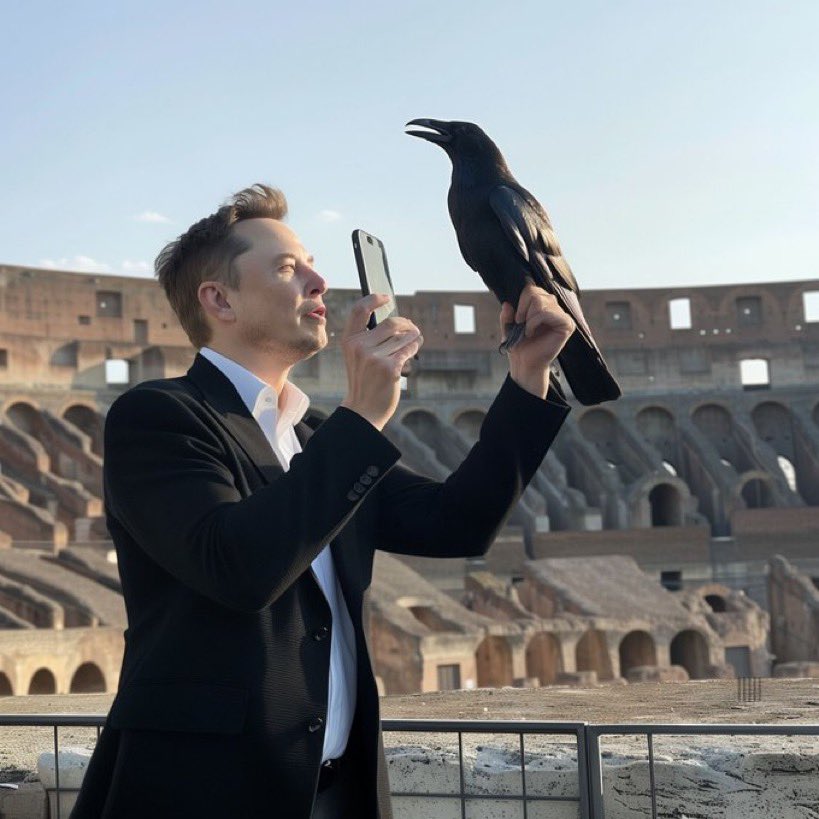 ElonMuskAOC's tweet photo. Remember when I freed the bird? 

He’s flying high. https://t.co/2dQ1uK9jax