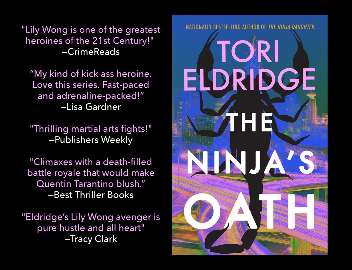 As you flash back on your favorite 2023 #mystery #books, I hope THE NINJA'S OATH pops into your mind. If you haven't yet read Lily's most exciting #ninja #mystery yet, now is the perfect time for a vicarious trip to #Shanghai! ✈ 😎📚 #bouchercon #hardcover #2023books