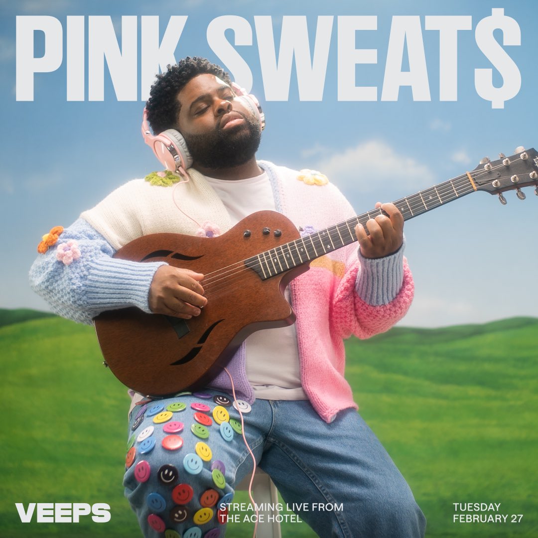 watch the final show tonight streaming live from LA >> veeps.events/pinksweats