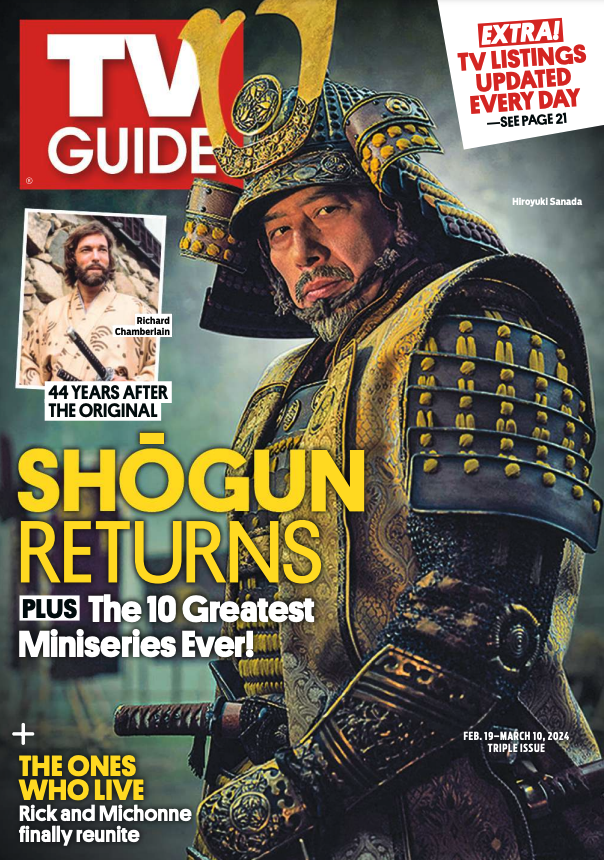 Get the scoop on #ShogunFX in the latest issue of TV Guide Magazine, on newsstands now!