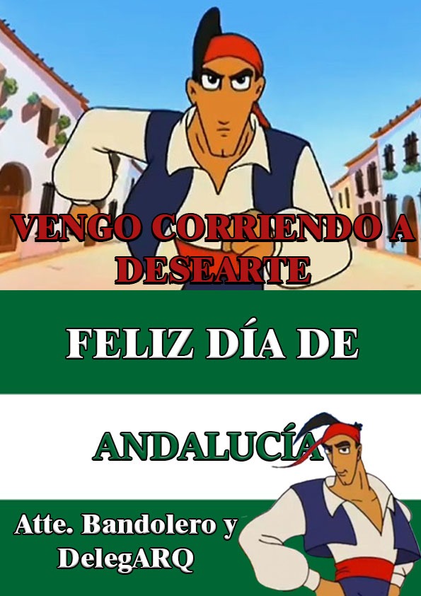 Feliz día de Andalucía mi hente 🥳🥳