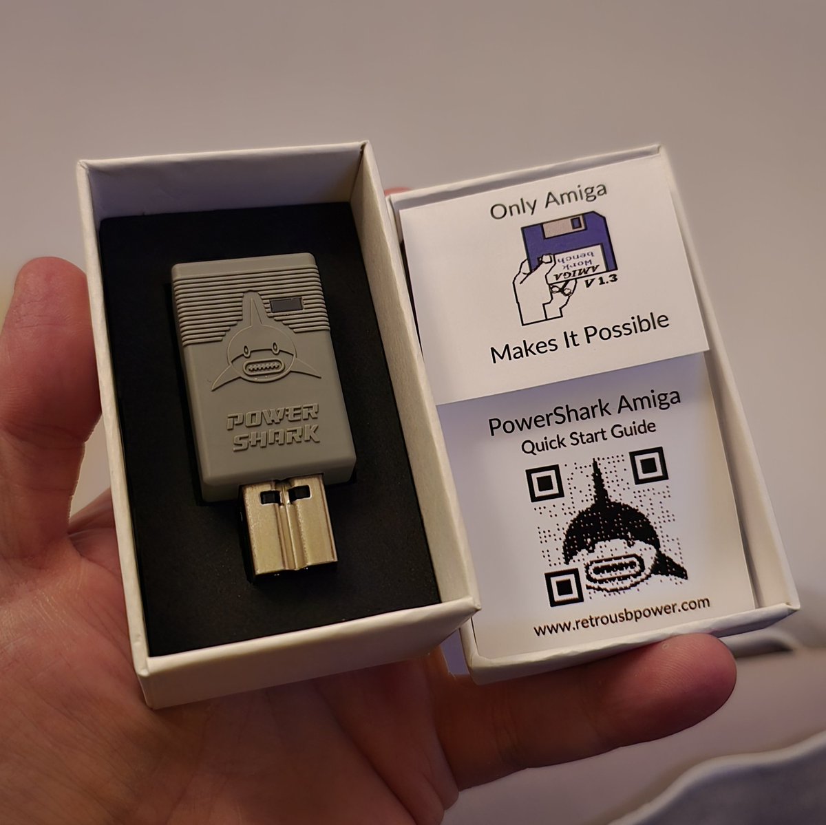 psingvarsson's tweet image. Got mine today! Just need to get a new USB-charger that works with it 😄
#powershark #retrousbpower