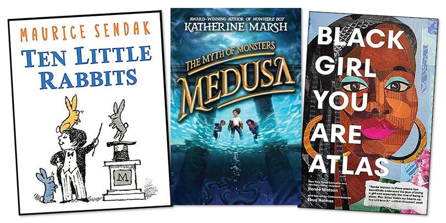 Notable new releases out this month for young readers include an unpublished work from a late Caldecott Medalist, @MarshKatherine’s middle grade tale about a school for monster descendents, @reneewauthor’s poetry collection on Black girlhood + more buff.ly/3OUkXLW