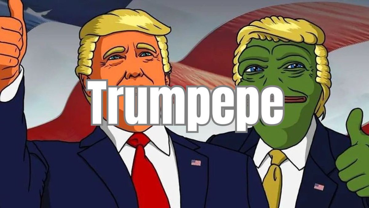 Trumpepe_coin's tweet photo. The golden trio #TRUMPEPE $PEPE $TRUMP https://t.co/4IQC97rA7u