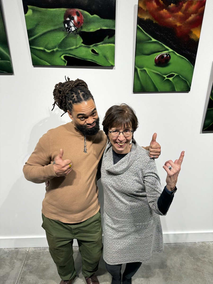 Wonderful to catch up with Sobek at Artists for Humanity! Beautiful work, beautiful spirit of an artist. ⁦<a href="/FOPG/">Friends of the Public Garden</a>⁩
