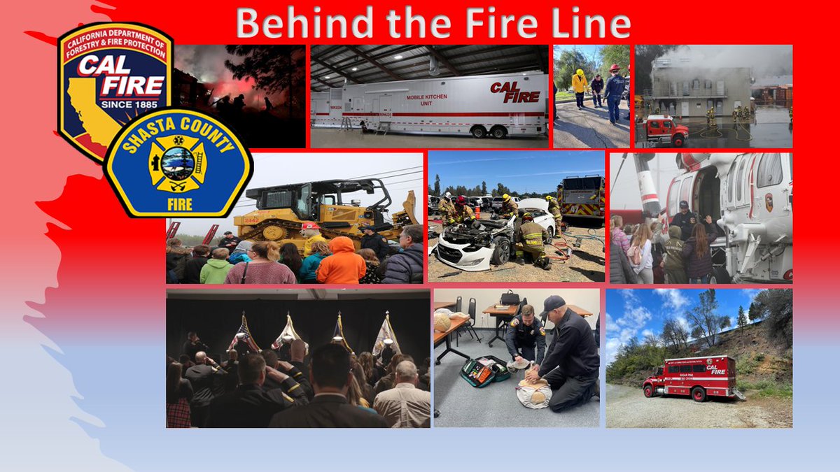 Introducing 'Behind the Fire Line'! 🔥 Wonder what goes on behind the scenes? We're excited to launch our new social media campaign that takes you behind the flames to discover the heart of our operation #BehindTheFireLine #CALFIRESHU2024