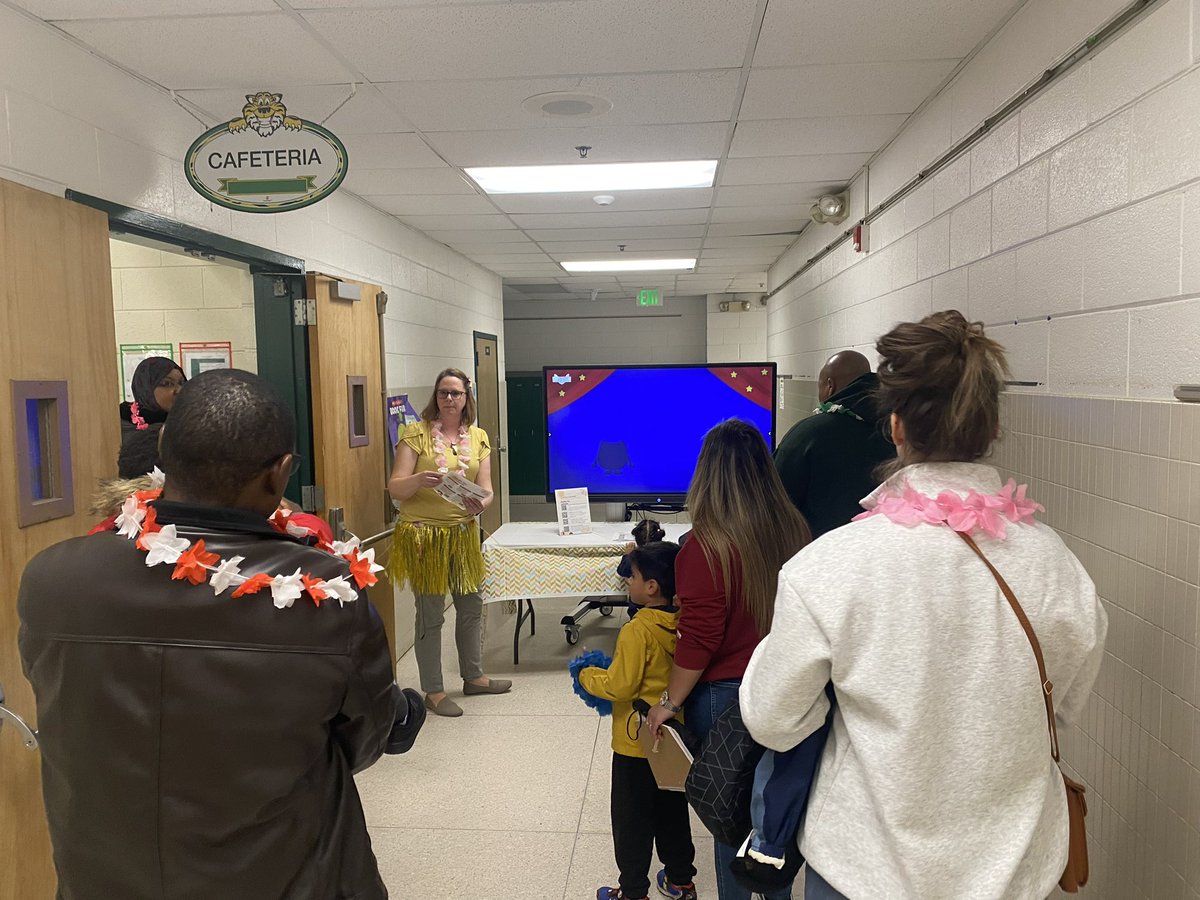 Our community really enjoyed our “Literacy Luau!”