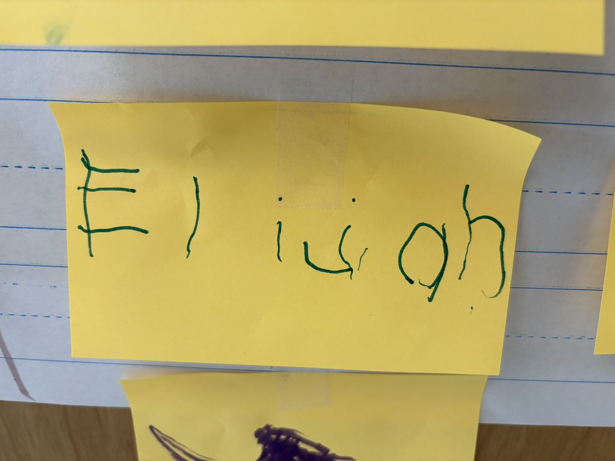 This little one started with me Jan. 2023 having just turned 3, terrified of the restroom, very limited language skills - and now he is copying his name! So proud 🥹 <a href="/JOSECARDENASECC/">Jose Cardenas ECC</a>