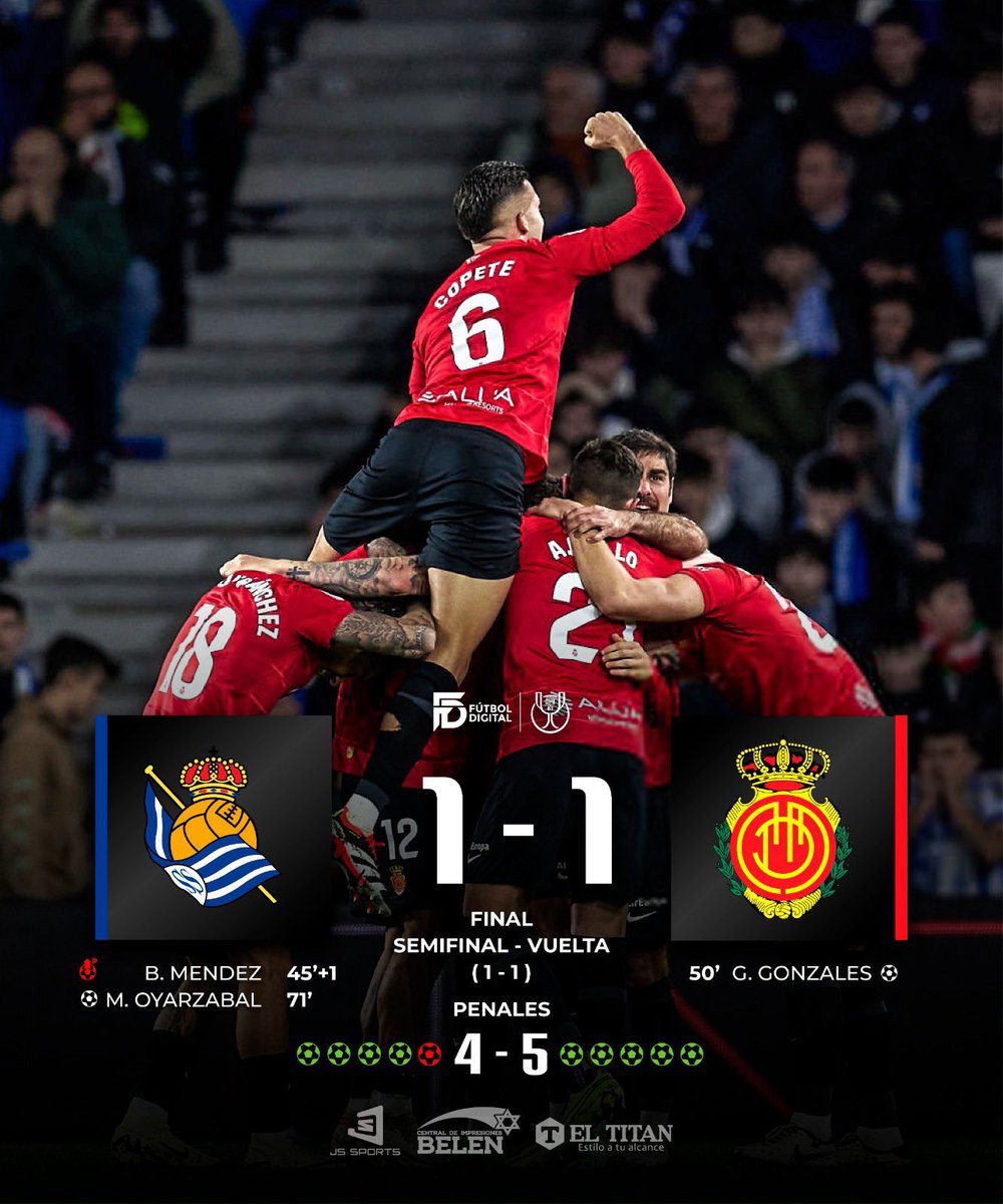 A SA FINAAAAAL <a href="/RCD_Mallorca/">RCD Mallorca</a> 

👹AMUUNT MALLORQUETAAA 👹 #CopaDelRey
