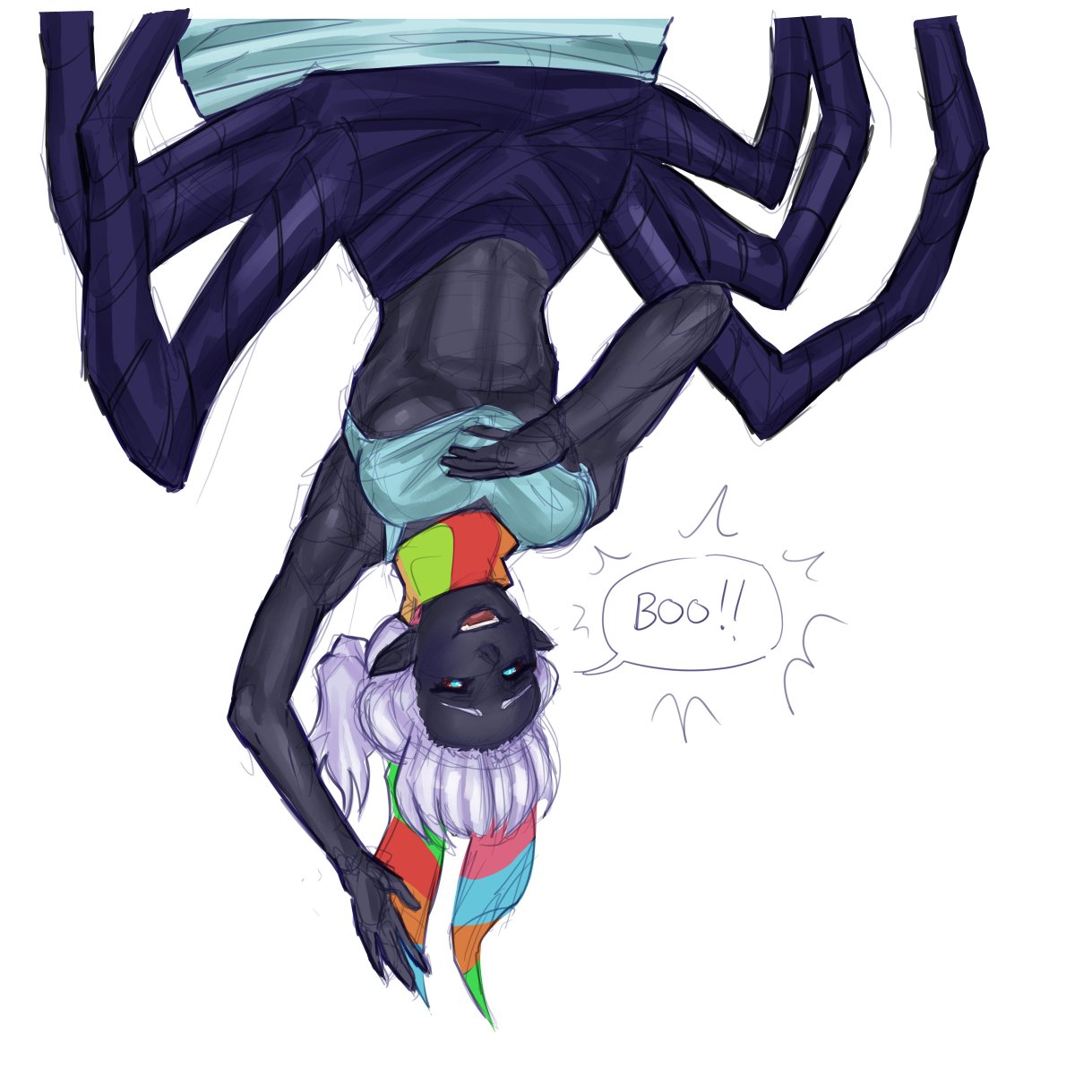 Sketch comm for <a href="/JeanK26927006/">J. K. a.k.a SalCat</a>

Their character Almira hangin around