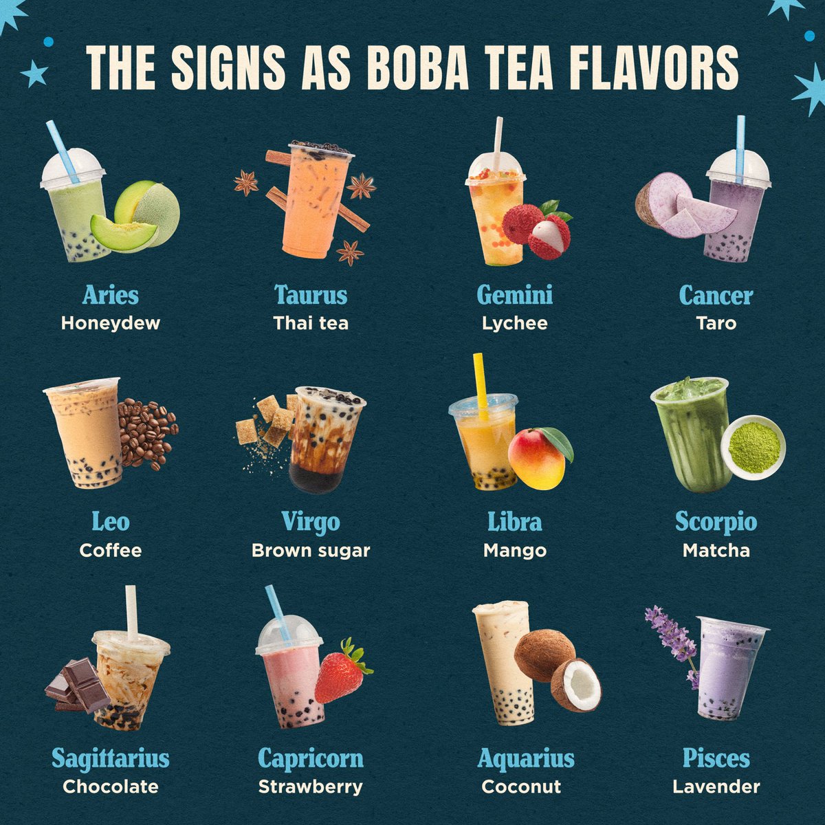 Our excitement is bubbling over…We’re ecstatic to share there is now a Boba category in the Favor app! Open the app, choose your sign’s flavor, and enjoy bubble tea delivered straight to your door. 🧋 #bobatea