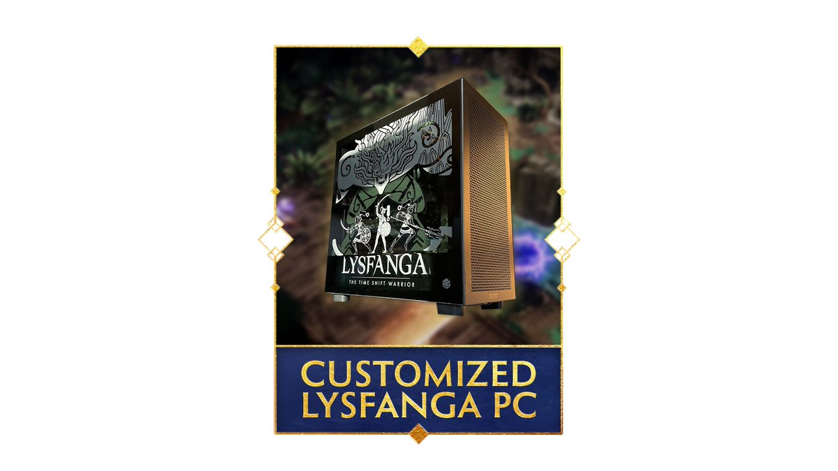 I GET TO HOST A GIVEAWAY FOR A CUSTOM LYSFANGA PC SINCE I WON THE NATIONS BRAWL SPEEDRUN COMPETITION POG

Retweet this &amp; follow <a href="/LilAggyTV/">LilAggy</a> &amp; <a href="/SandDoorStudio/">Lysfanga: The Time Shift Warrior ➡️ Available Now!</a> before March 5th 6pm EST to enter!