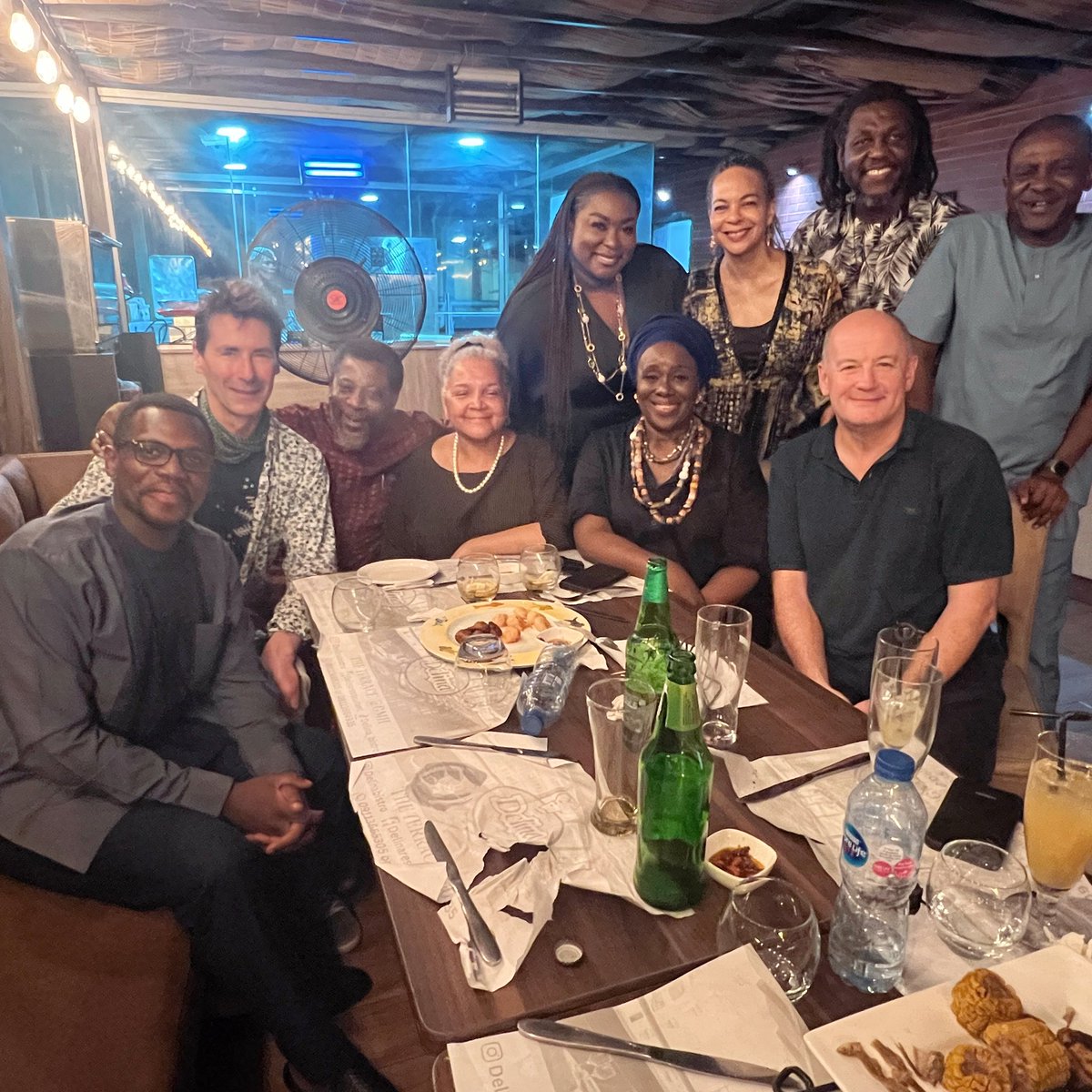 Courtesy of the <a href="/IrlEmbNigeria/">Embassy of Ireland Nigeria</a> we hosted Niall De Burca 🎭A  refreshing evening with amazing creatives.