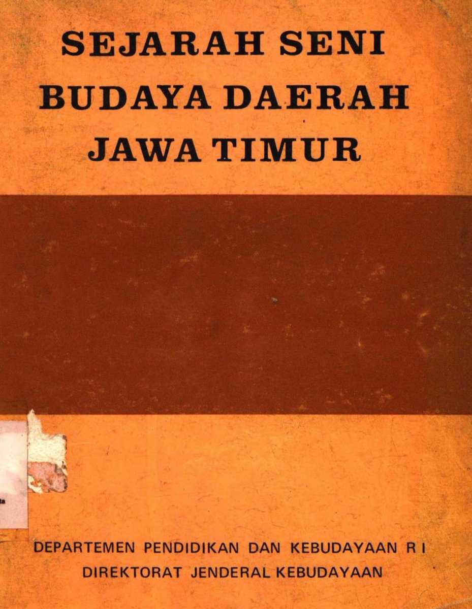 CatatNusantara's tweet photo. Issatriadi, et al
SEJARAH SENI BUDAYA DAERAH JAWA TIMUR
Jakarta: Departemen Pendidikan & Kebudayaan, 1977
Unduh : https://t.co/moP0z0u8wx
#jawatimur
#seni
#budaya
#senipahat
#senitari
#arsitektur
#kriya
#sejarahindonesia
#sejarahnusantara
#catatanindonesia
#catatannusantara https://t.co/x3SSIGhj3S
