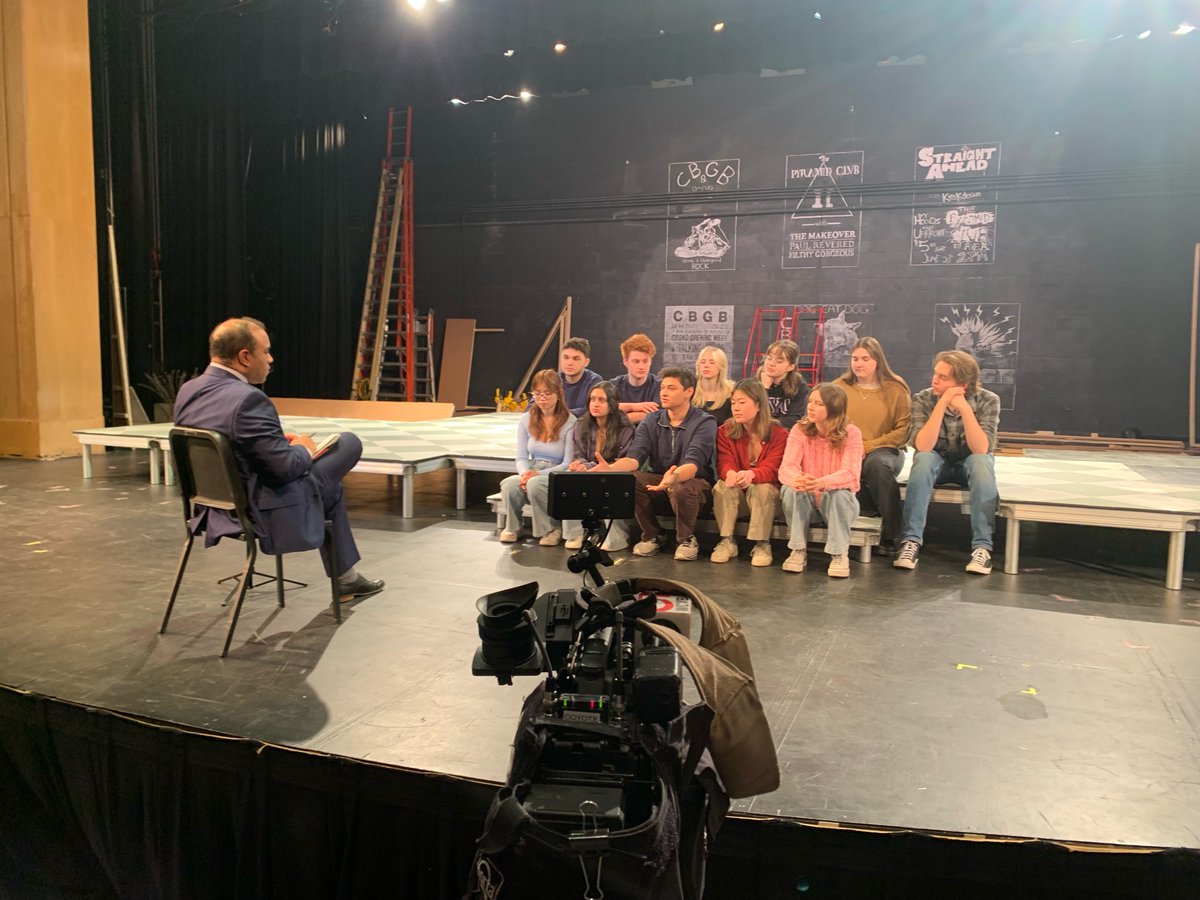 Great to see our kids so excited to share next year‘s production of Harry Potter with Channel 5 this morning!