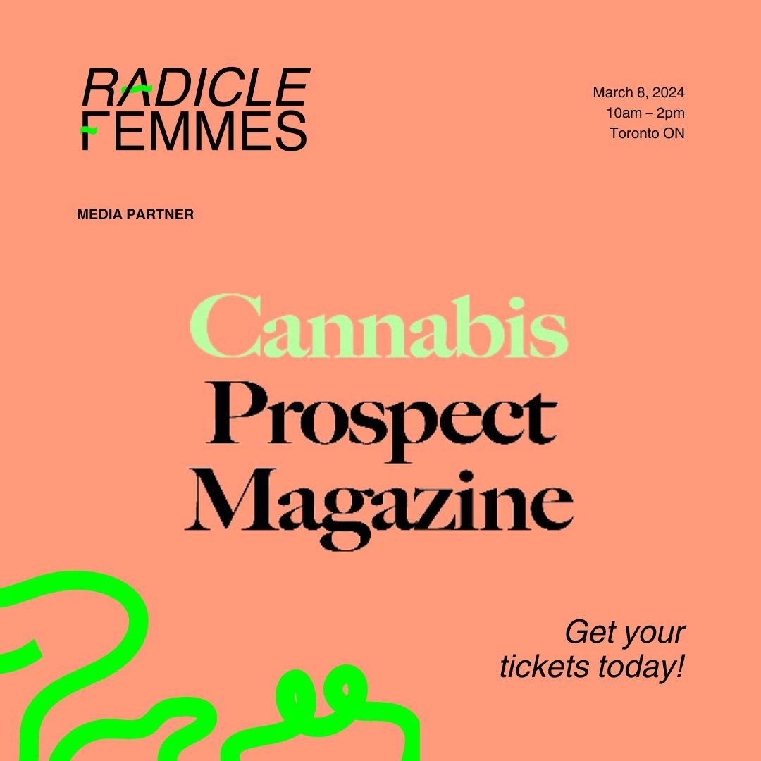 Marigold Mktg & PR (@marigoldpr) on Twitter photo We're honoured to have the support of our media partners in making Radicle Femmes an unforgettable event!🌿
⭐️<a href="/adcann/">ADCANN</a>
⭐️<a href="/CanaMarketSpace/">Cannabis MarketSpace 🚀</a>
⭐️<a href="/CNWMediaOnline/">CannabisNewsWire</a>
⭐️<a href="/CannabisProMag/">Cannabis Prospect Magazine</a>
Thank you! Tickets here: eventbrite.ca/e/radicle-femm… We're honoured to have the support of our media partners in making Radicle Femmes an unforgettable event!🌿
⭐️<a href="/adcann/">ADCANN</a>
⭐️<a href="/CanaMarketSpace/">Cannabis MarketSpace 🚀</a>
⭐️<a href="/CNWMediaOnline/">CannabisNewsWire</a>
⭐️<a href="/CannabisProMag/">Cannabis Prospect Magazine</a>
Thank you! Tickets here: eventbrite.ca/e/radicle-femm…