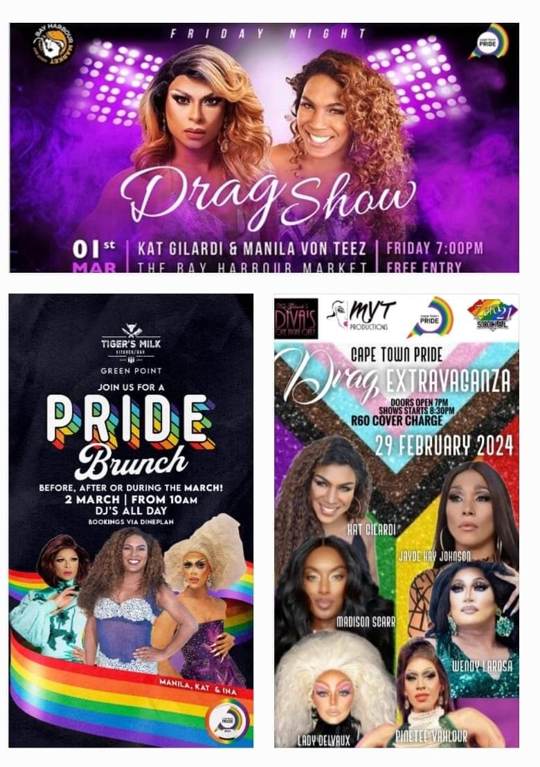 🌈PRIDE WEEKEND! #CapeTown #pride #bayharbourmarket #katgilardi @bayharbourmkt @ManilaVonTeez