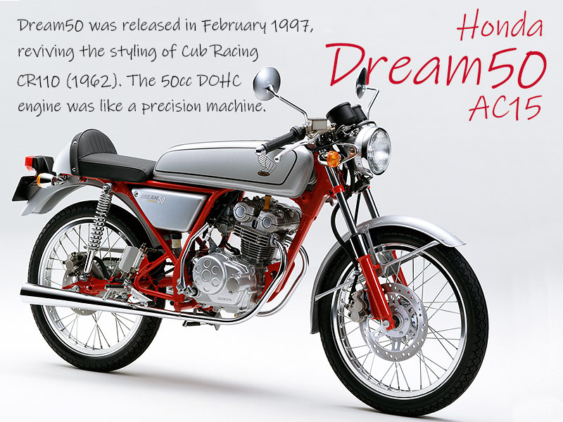 BikeBrosMagazin's tweet image. ［祝！生誕祭］2月28日は #ドリーム50 の誕生日（発売日）だよ🥳
平成9年（1997年）生まれ、今日で27歳
50ccなのに #DOHC 4バルブ‼️ こないだ恵比寿に行ったとき、駅の近くのバイク屋さんに新車❓があって、思わずお値段きいちゃった。すごい価格だったけど😱
スペック表：bikebros.co.jp/catalog/1/139_…