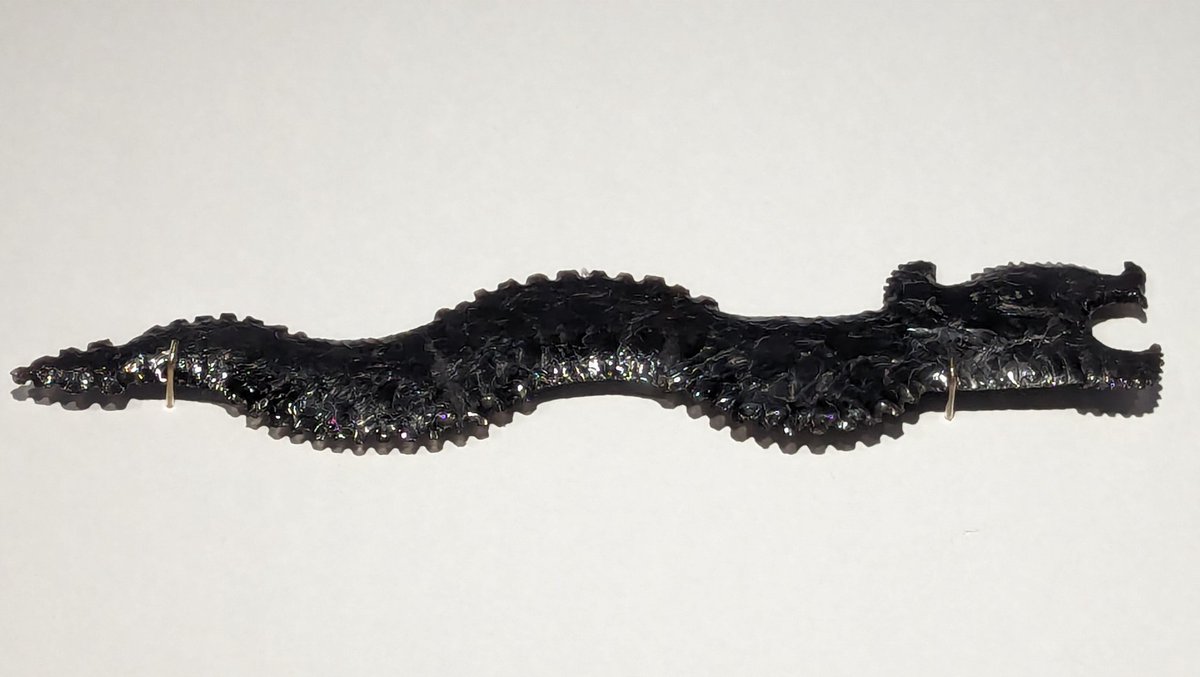 No29 蛇形エキセントリック（両面加工石器）黒曜石 200~250年頃