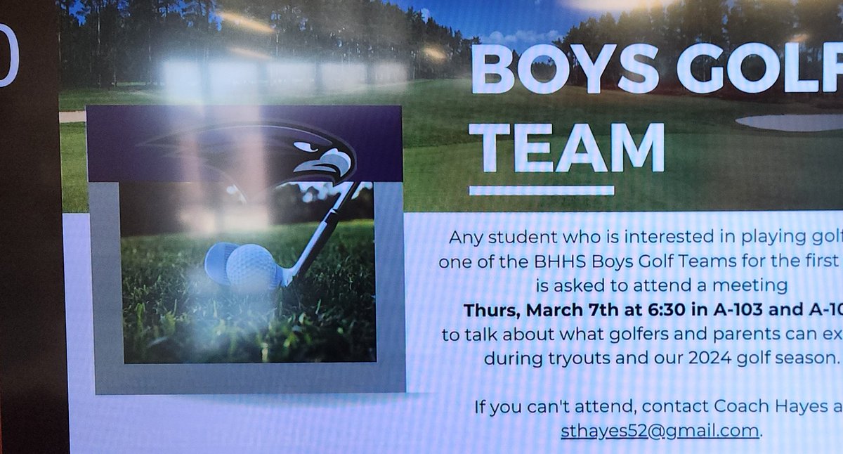 Black Hawks Golf tweet media