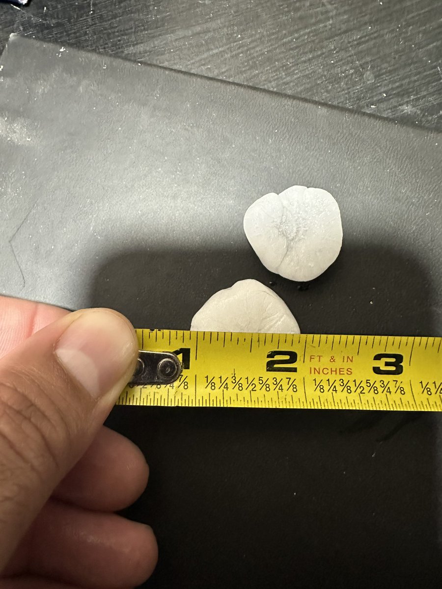 pinske88's tweet photo. @ryanhallyall 1” hail in Henry County Illinois https://t.co/lIDExhGCow