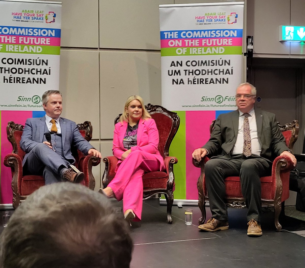 Maith sibh to all those involved in the West Tyrone People's Assembly event tonight in Strabane 👏