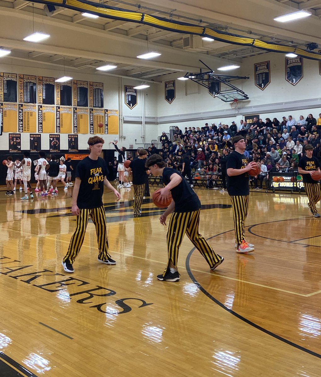 Playoff basketball!  Barnegat at Moorestown, tip off coming soon.